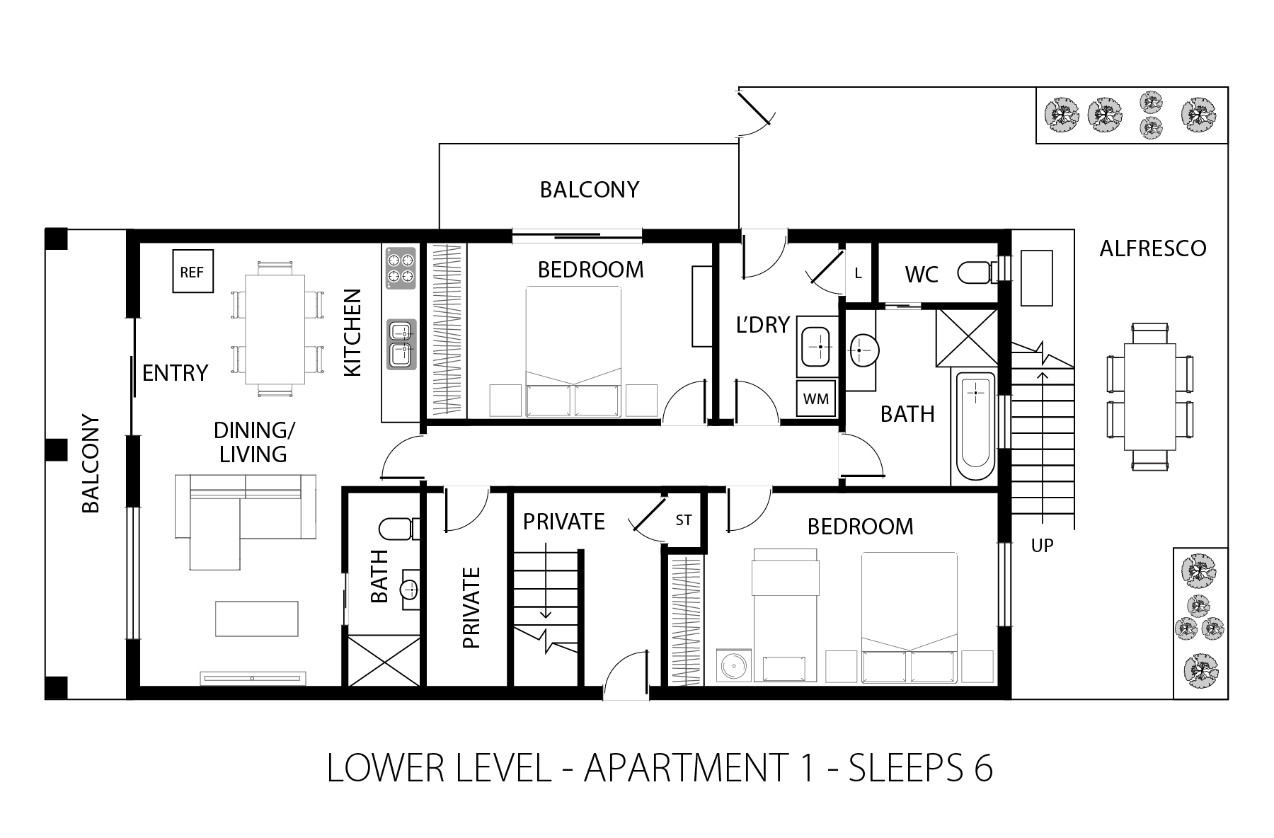Apartment 1 Lower Level-01 crop